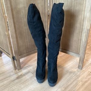 Delia’s Knee High platform boots
